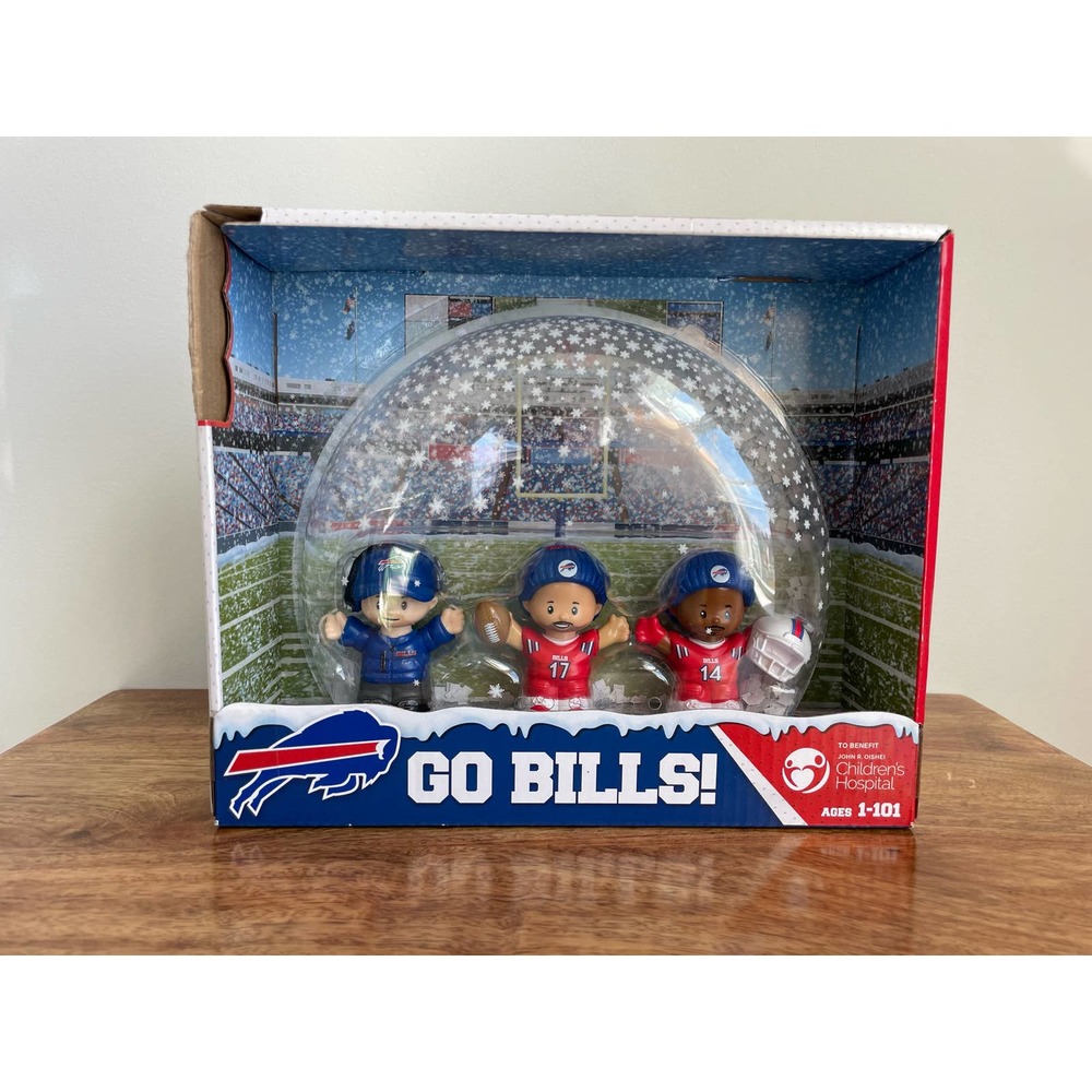 Fisher Price Buffalo Bills "Go Bills!" 2022 Little People NEW IN BOX